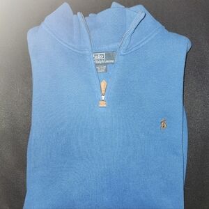 Polo Ralph Lauren Sky Blue Zip-Up Sweater